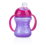 Copo Transição Alça Bico Silicone Antivazamento 240ml