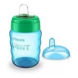 Copo Transição Avent Bico Silicone Easy Sip Cup 260ml Menino