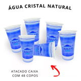 Copos Água Mineral Cristal Sem Gás 200 Ml Pack Com 48 Un