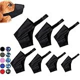 Coppthintu Conjunto De Focinheira Para Cachorro Com 7 Peças Focinheiras Para Morder Latido Capa De Boca Ajustável Para Cachorro Pequeno Médio Grande Focinheira Macia E Confortável Para Focinho Longo