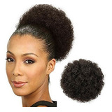 Coque Afro Puff Aplique Crespo Regulável
