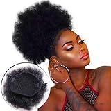 Coque Afro Puff Aplique Ideal Para