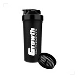 Coqueteleira Academia Garrafa Squeeze 600ml Shaker Growth