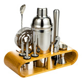 Coqueteleira Com Acessórios Em Aço Inox 550ml Barman Base
