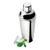 Coqueteleira Inox 500 Ml 3 Peças Drinks Caipirinha Bar
