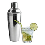 Coqueteleira Inox 500 Ml 3 Peças Drinks Caipirinha Bar