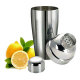 Coqueteleira Inox 500 Ml 3 Peças Drinks Caipirinha Bar