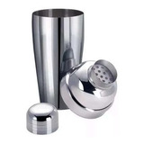 Coqueteleira Inox Com Tampa Dosador 550ml C aparador De Gelo