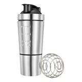 Coqueteleira Shaker Academia 900ml Com Divisória