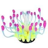 Coral Artificial De Aquário Enfeites De árvore De Coral De Silicone Ambientalmente Amigável Decoração De Coral De Aquário Para Aquário Decoração De Aquário Amarelo 