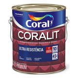 Coralit Ultra Resistência Alto Brilho Preto 225ml