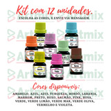 Corante Alimentício Líquido 10ml Arcolor Escolha As Cores