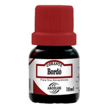 Corante Alimentício Liquido Arcolor 10ml Vermelho Bordô