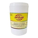 Corante Em Pó 1kg Fardo C 6 Unidades Amarelo Gema