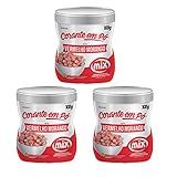 Corante Em Pó Alimentício Confeitaria Kit 3 Potes Mix Vermelho Morango