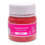 Corante Em Pó Hidrossolúvel Mago Rosa 5g