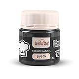 Corante Em Pó Lipossolúvel Preto 2 5g Granchef
