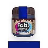 Corante Em Pó Para Chocolate Fab 5 Gramas  Escolha A Cor   Azul Marinho  5g 