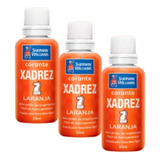 Corante Líquido Laranja Bisnaga 50ml 3 Unidades