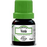 Corante Liquido Verde 10Ml Caixa Com 12 Arcolor Verde