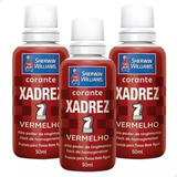 Corante Líquido Vermelho Bisnaga 50ml 3 Unidades