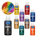 Corante Para Tintas Pigmento Varias Cores Parede Xadrez