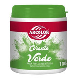 Corante Verde Em Pó 100g Arcolor