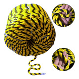 Corda 10mm 220m Zebrada Sinalização Isolamento Segurança Nf
