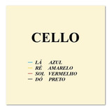 Corda Avulsa Cello Violoncelo Mauro Calixto Sol