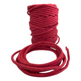 Corda Cordão Fio 6mm Algodão 50metros Macramê Artesanato Esg