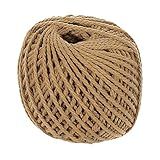 Corda De Algodão Faça Você Mesmo De Crochê Tricô E Macramé Da Craft County Variedade De Cores Para Decorações Feitas à Mão Pendurar Na Parede Cabides De Plantas E Apanhadores De Sonhos Tan 4mm X 50 Meters 1