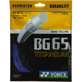 Corda De Badminton Yonex Bg 65ti