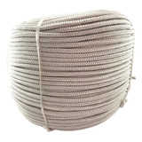 Corda De Poliester Amarrar Carga Caminhão 8mm X 220mt Branca