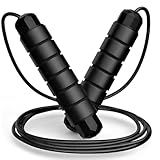 Corda De Pular Cross Speed Rope Rolamento Profissional Fitness Para Exercícios Em Casa 3 Metros Ajustável Premium