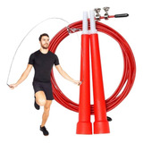 Corda De Pular Crossfit Speed Rope Rolamento 3m Cabo De Aço