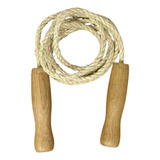 Corda De Pular Sisal Nat Para Exercício Tam 2 50m X 6mm Vasti