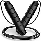 Corda De Pular Speed Rope Treino Crossfit Profissional Fitness Esportiva Com Rolamento E Cabo De Aço Com Tamanho Ajustável Cores Variadas