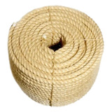 Corda De Sisal 20mm Naval Rolo 30 Metros Reforçada Decoração