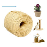 Corda De Sisal 6mm 100 Metros Natural Artesanato Arranhador