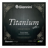 Corda De Violão Nylon Giannini Titanium