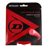 Corda Dunlop Explosive Red 16l 1.30mm Vermelha Individual