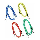 Corda Elástico 1 20m Bagageiro Moto Aranha Bike Kit 4 Un