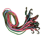 Corda Elástico 1 50m Bagageiro Moto Aranha Bike Kit 10 Un