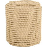 Corda Fio Sisal Natural 10mm Rolo 20mts P artesanato