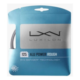 Corda Luxilon Alu Power Rough 1 25 Cinza Set Individual