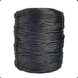 Corda Monofil 2 Capas Polietileno Premium 4 00 2 00 Kg Preta