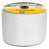 Corda Multifil Trançada 10mm X 190m Branca Carretel Vonder