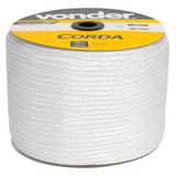 Corda Multifil Trançada 8mm X 258m Branca Carretel Vonder