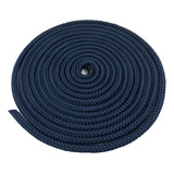 Corda Náutica Artesão Uv 6mm Cores 340mts Cor Azul marinho