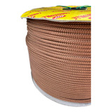 Corda Náutica Uv Para Moveis Externos 6mm 100mts Bronze